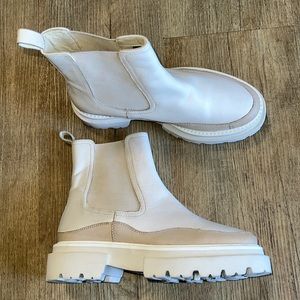 Seychelles Womens Savor The Moment Leather Lugged Sole Mid-Calf Boots size 6